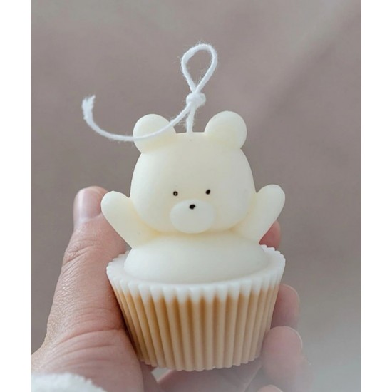 Bear cupcake mold 5*6.8cm