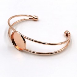 copper color bracelet