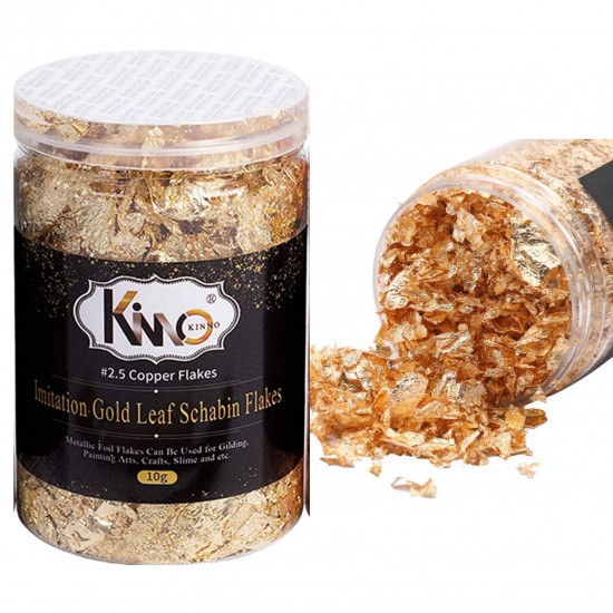 Gold foil gold foil for artistic use and resin