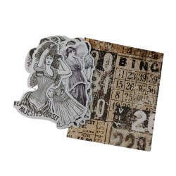 Old girls graphic sticker