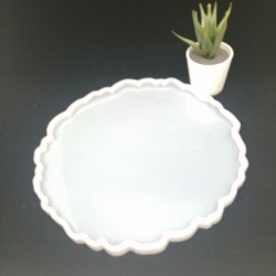 Round tray silicon mold