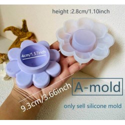 Rose round mold 