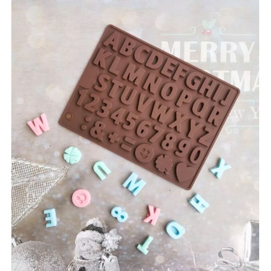 Letters and numbers template 