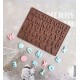 Letters and numbers template 