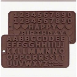 Letters and numbers template 