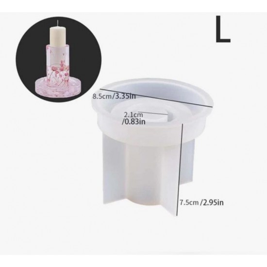 Silicone candle holder 