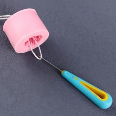 silicone punch tool for candle wick