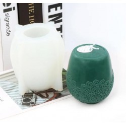 silicone vase candle mold