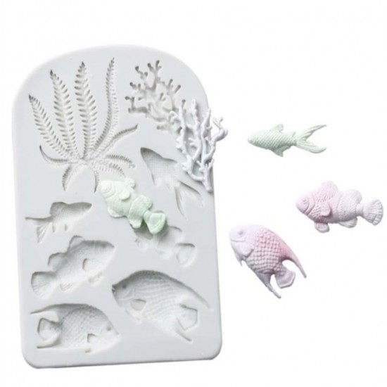 Fish shapes template 