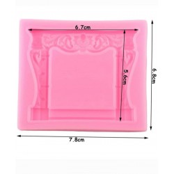 Pink silicone mold 