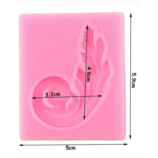 Spiral silicone mould 