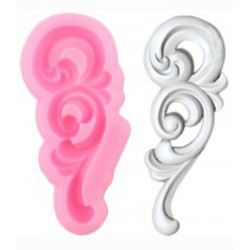 Pink spiral mold 