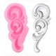 Pink spiral mold 