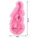 Pink spiral mold 