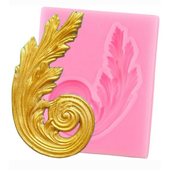 Spiral silicone mould 