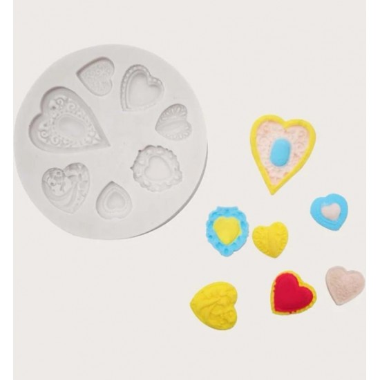 7.4cm heart mold 