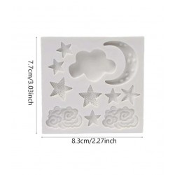 Star and crescent template 