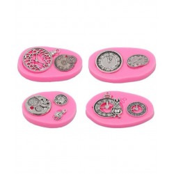 4 pcs watch silicone mold 