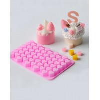 Pink Hearts Silicone Mold