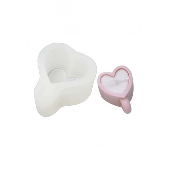 Cup Candles Heart Mold