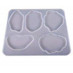 Silicon mold winding circles