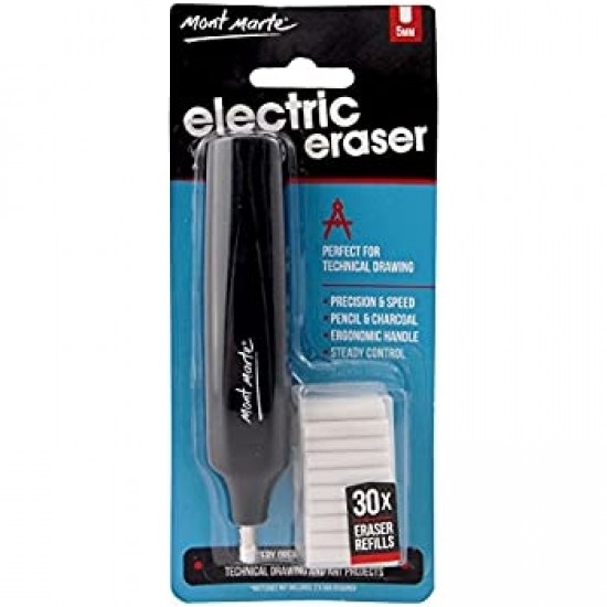 Electronic eraser mont