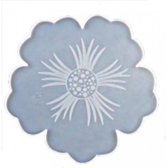 The rose silicon mold is small in size
