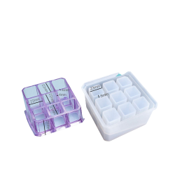 Silicon Mold Box Painting Brushes