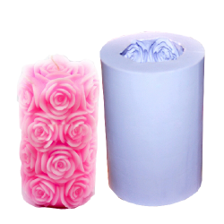 Rose shape silicone mold