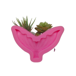 Fishtail silicone mold
