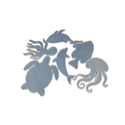 Fish and marine organisms silicone mold