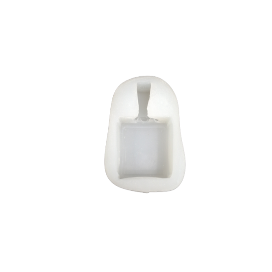 Transparent silicone bottle mold