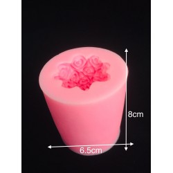 pink silicon flower