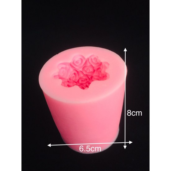 pink silicon flower