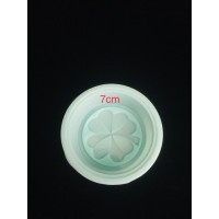 Round rose soap mold