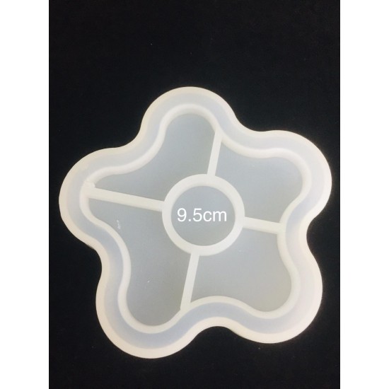 Rose silicone coaster mold