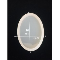 10*6 oval silicone mold