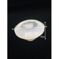 Diamond gem silicone mold 4 * 6.5cm