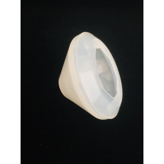 Diamond gem silicone mold 4 * 6.5cm