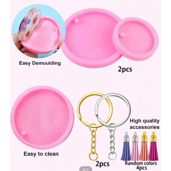 pink round mold