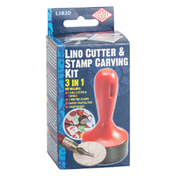 Essdee Lino Cutter and Stamp 3-in-1 Carving Kit
