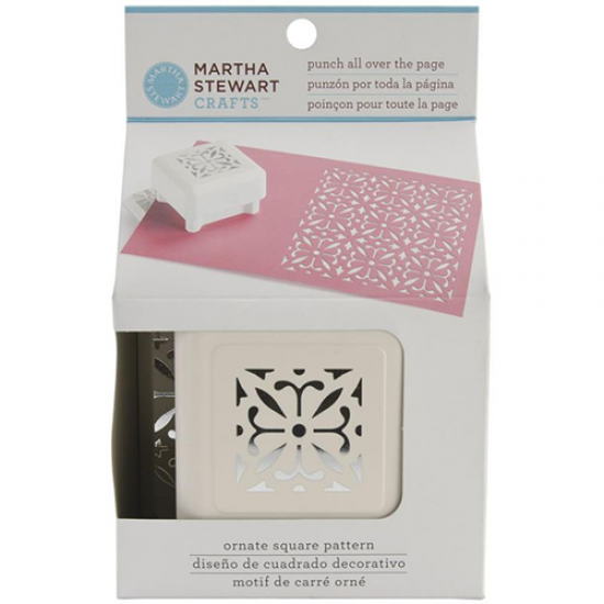 Martha Stewart Crafts Pattern Punch All Over the Page, Ornate Square