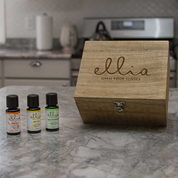 Ellia Essential Oil Wood Storage Case