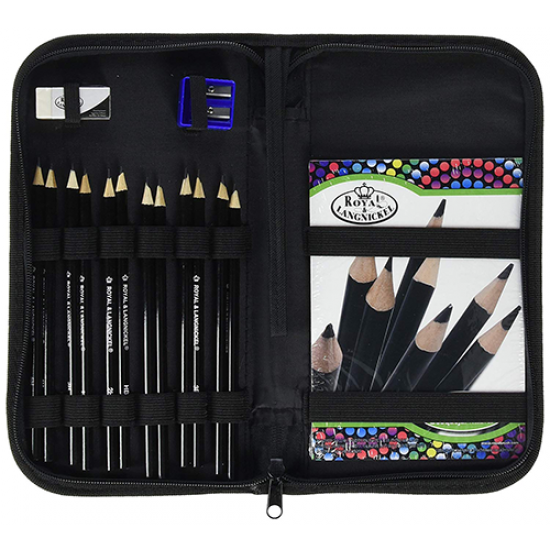 ROYAL BRUSH RTN-110 Sketching Keep N' Carry Set-Sketching