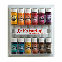 Dr. Ph. Martin's Bombay India Ink Bottles, 0.5 oz, Set of 12