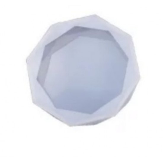 small polygon circle silicone mold