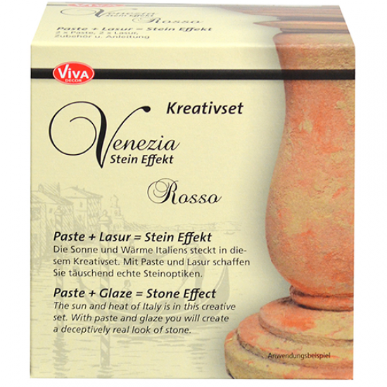 Venezia stone effect -Rosso