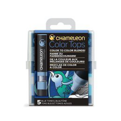 Chameleon Color Tops Blue Tones