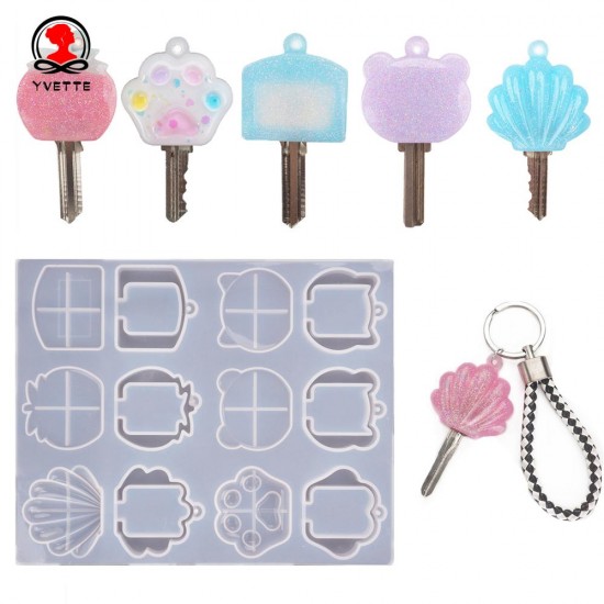 Resin silicone key cover mold