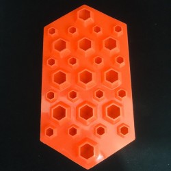 pyramidal silicon diamond mold 23*12cm